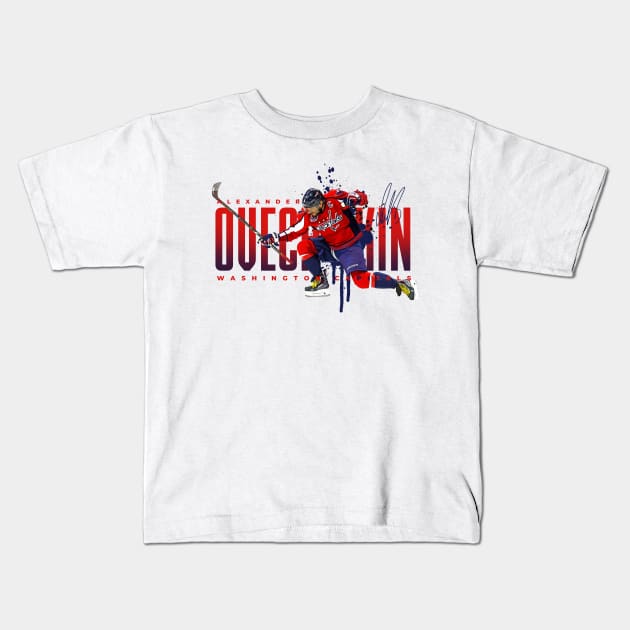 Alexander Ovechkin Kids T-Shirt by Juantamad